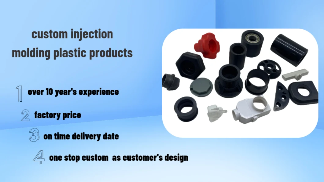 Manufacturer High Precision Plastic Injection Molding Custom Small Plastic Injection Parts for Industrial